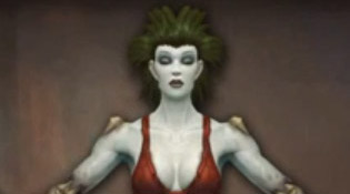 Nouveau modèle féminin Réprouvé