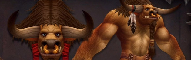Nouveau modèle masculin Tauren