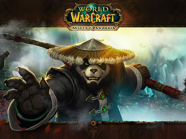 Le tout premier fond d'écran World of Warcraft : Mists of Pandaria