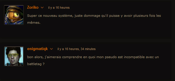 Les BattleTag sont des pseudonymes unifiés qui vous identifient sur toutes les plateformes Battle.net