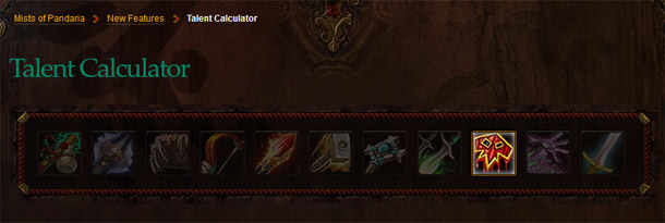 Blizzard a mis en ligne le calculateur de talents de Mists of Pandaria