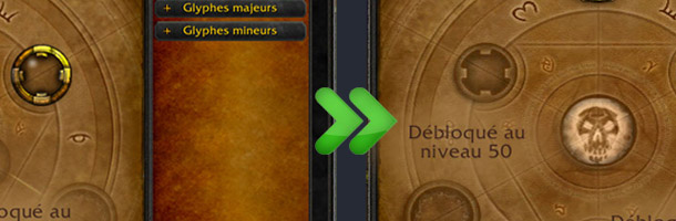 Au patch 5.0.4 seuls resteront les glyphes dits majeurs et mineurs