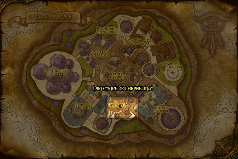 Retrouvez la Directrice de l'orphelinat Aria à Dalaran (Norfendre)