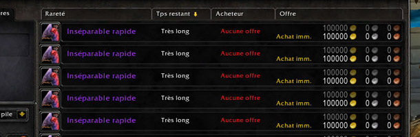 9 Inséparable rapide au niveau 1 !