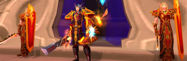 Paladin : transmogrification Champion Sin'dorei