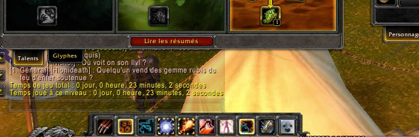 Il atteint le niveau 80 en 23 minutes de /played