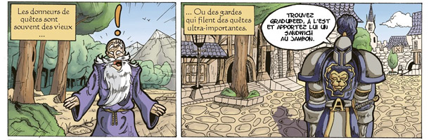 La toute première planche de la bande dessinée de Kevin le Roxxor