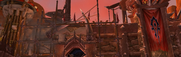 Orgrimmar avant sa reconstruction (actuellement sur les serveurs live)