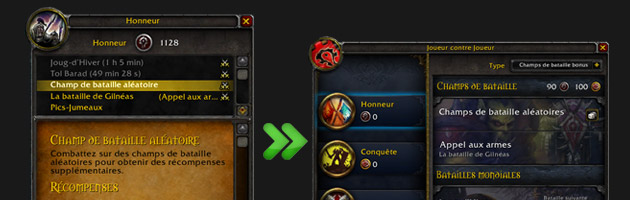 Une toute nouvelle interface PvP prendra place au patch 5.2