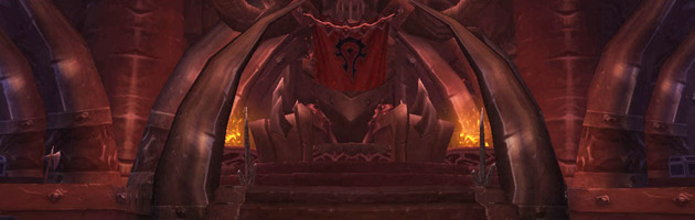 Le trône du Fort Grommash d'Orgrimmar est désormais inoccupé