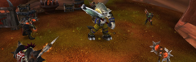 Gamon entouré de gardes Kor'kron au patch 5.3