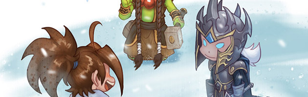 Snow Fight, le prochain livre pour enfants de Chris Metzen