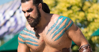 Khal Drogo, vainqueur du concours de cosplay