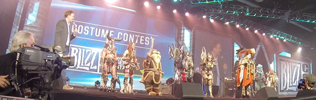 Les finalistes du concours de cosplay