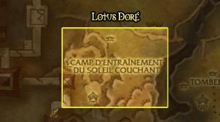 La faction du Lotus Doré vous attend