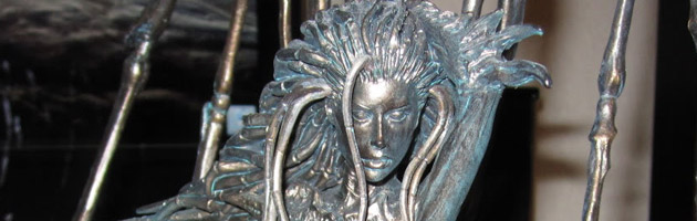 Buste de Kerrigan, personnage de la licence Blizzard Starcraft