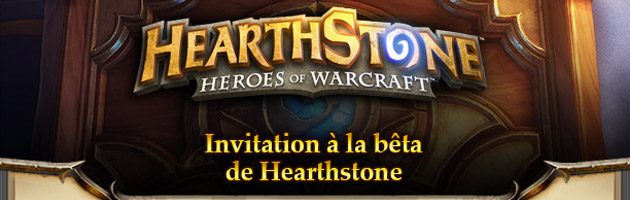 Le mail d'invitation à la bêta de HearthStone