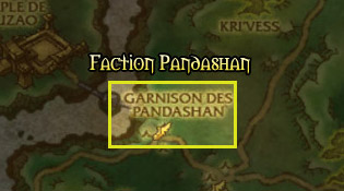 Retrouvez la faction Pandashan à la Garnison des Pandashan