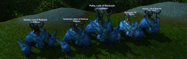 Yunalescka et ses compagnons de la guilde Limitless