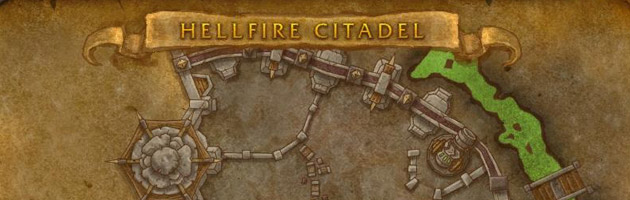 Carte de la Citadelle des flammes infernales