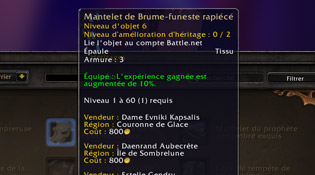 L'interface en détails du patch 6.1