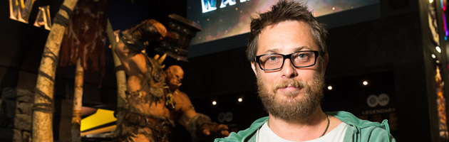 Duncan Jones au stand Warcraft de la Comic-con 2015