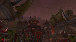 La nuit à Orgrimmar actuellement