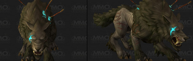 Modèle de boss loup dans Legion