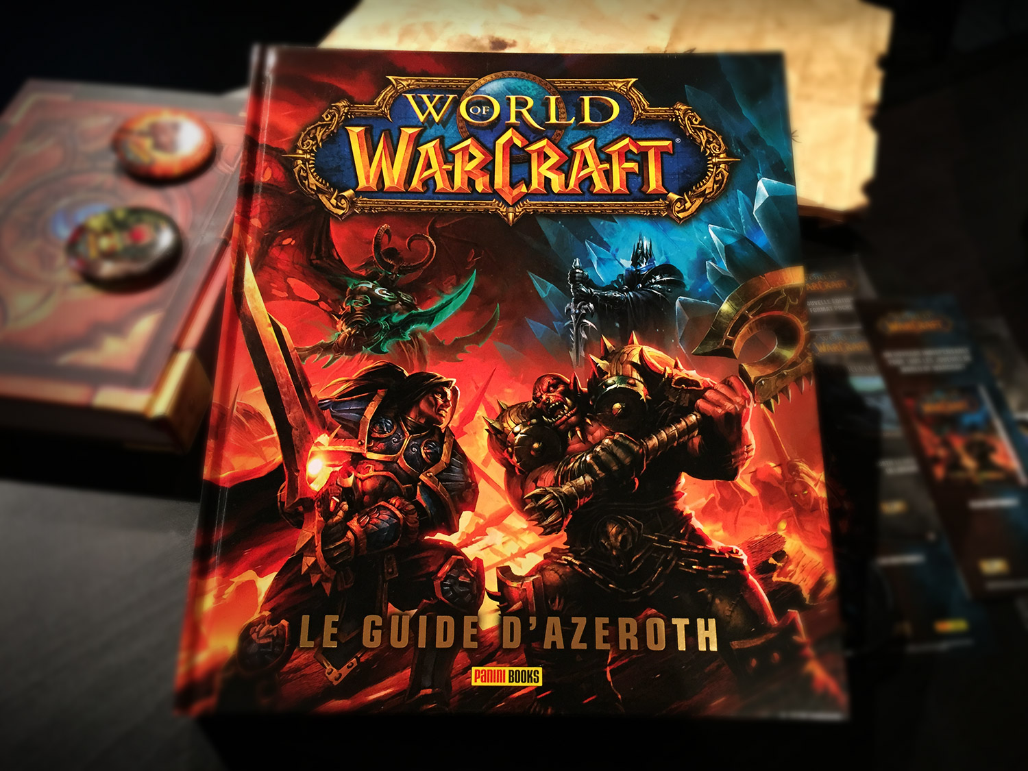 Le guide d'Azeroth : un magnifique ouvrage sur l'histoire de World of Warcraft