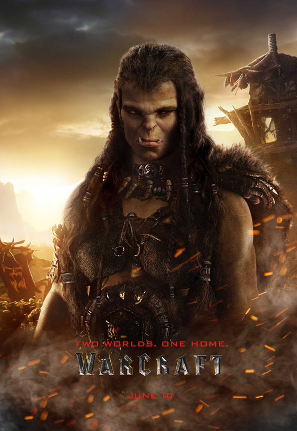 Warcraft le film : affiche de Draka