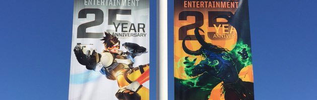 Le 25ème anniversaire de Blizzard à Irvine