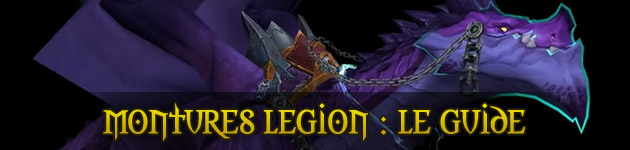 Montures Legion WoW