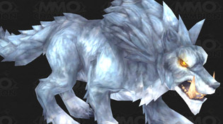 Modèle de loup-de-givre de Draenor