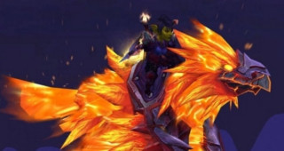 Serres-de-Flammes d'Alysrazor - Monture World of Warcraft