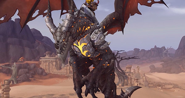 Brise-monde d'obsidienne - Monture World of Warcraft