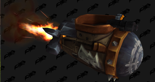 Bronco balistique monture WoW The War Within