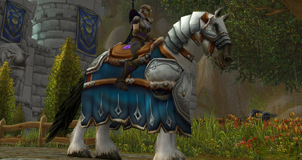 Cheval de guerre - Monture World of Warcraft