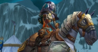 Cheval de guerre d'Argent monture WoW Wrath of the Lich King