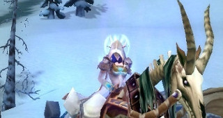 Cheval de guerre squelette blanc monture WoW Wrath of the Lich King