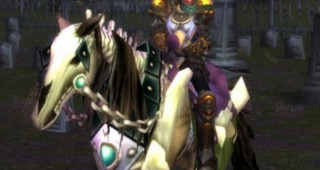 Cheval squelette bai - Monture World of Warcraft