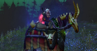 Cheval de guerre squelette ocre - Monture World of Warcraft