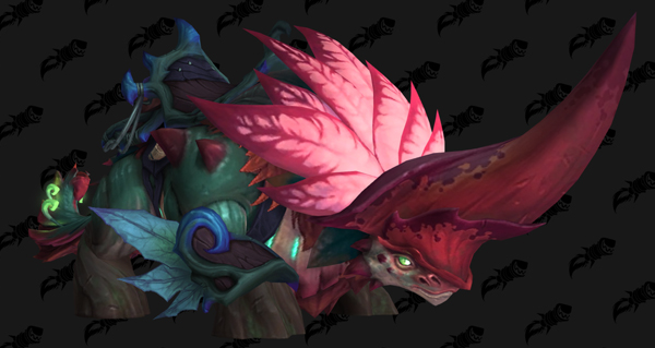 Chlorocéros exubérant monture WoW Midnight