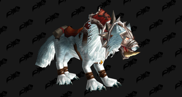 Cor du Loup de guerre blanc - Monture World of Warcraft