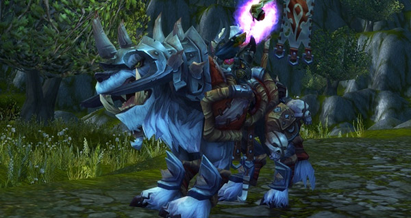 Cor du loup de guerre vicieux - Monture World of Warcraft