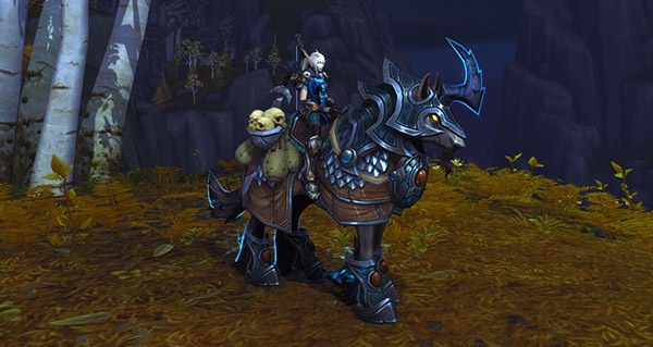 Coursier d'azur prestigieux - Monture World of Warcraft
