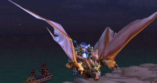 Coursier du vent jaune rapide - Monture World of Warcraft