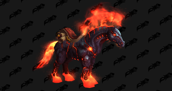 Deckstrier flamboyant - Monture World of Warcraft