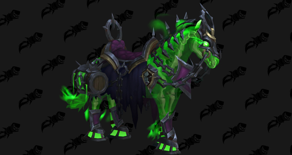 Destrier grotesque de Réprouvé monture WoW The War Within