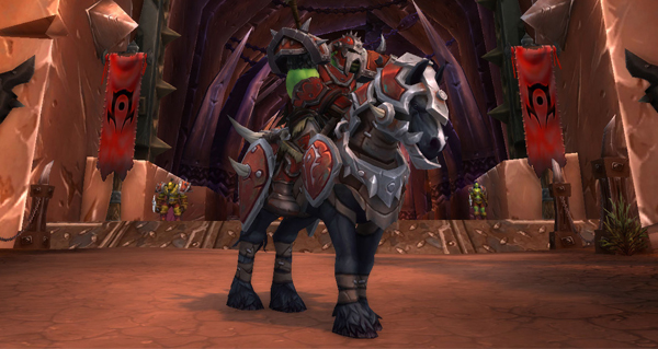 Destrier robe-sanglante - Monture World of Warcraft