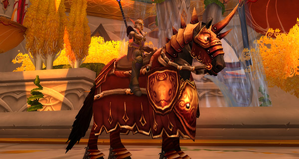Destrier thalassien - Monture World of Warcraft